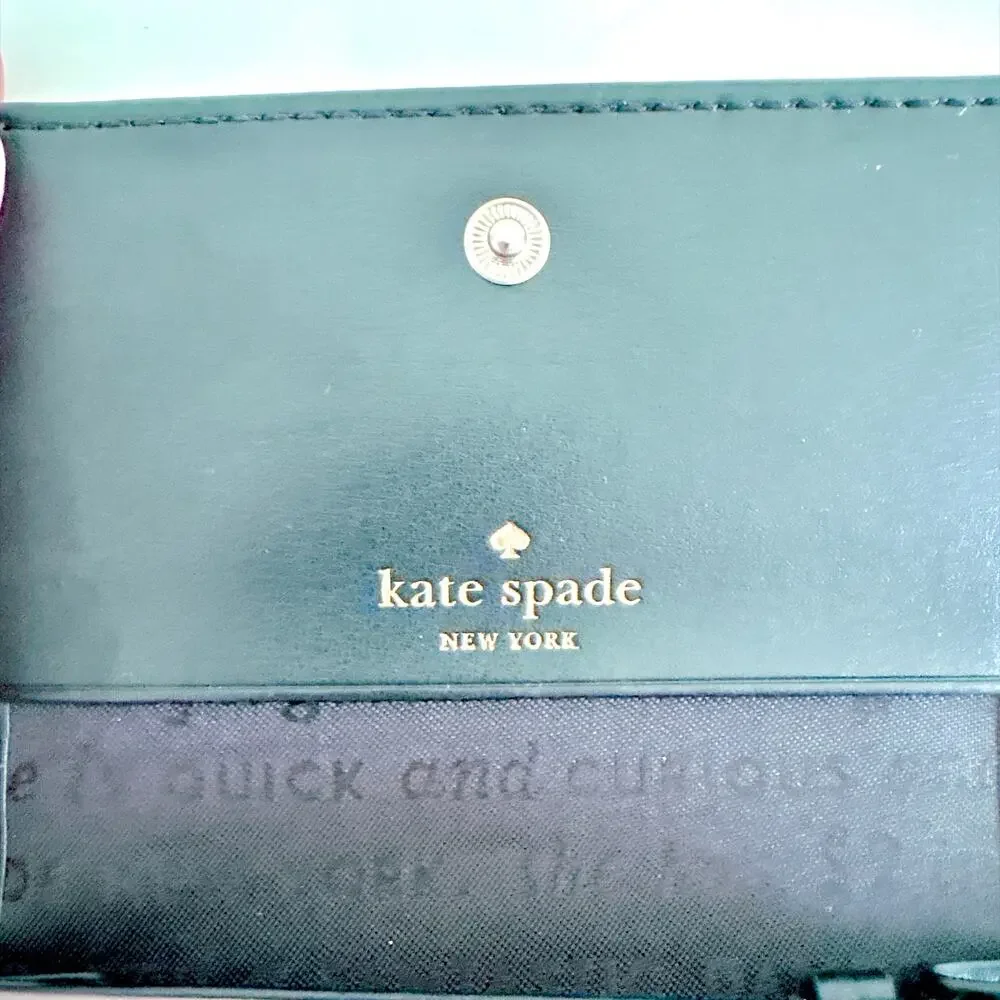 KATE SPADE RAINER LANE DARLA WALLET - HOLOGRAPHIC ROSE GOLD